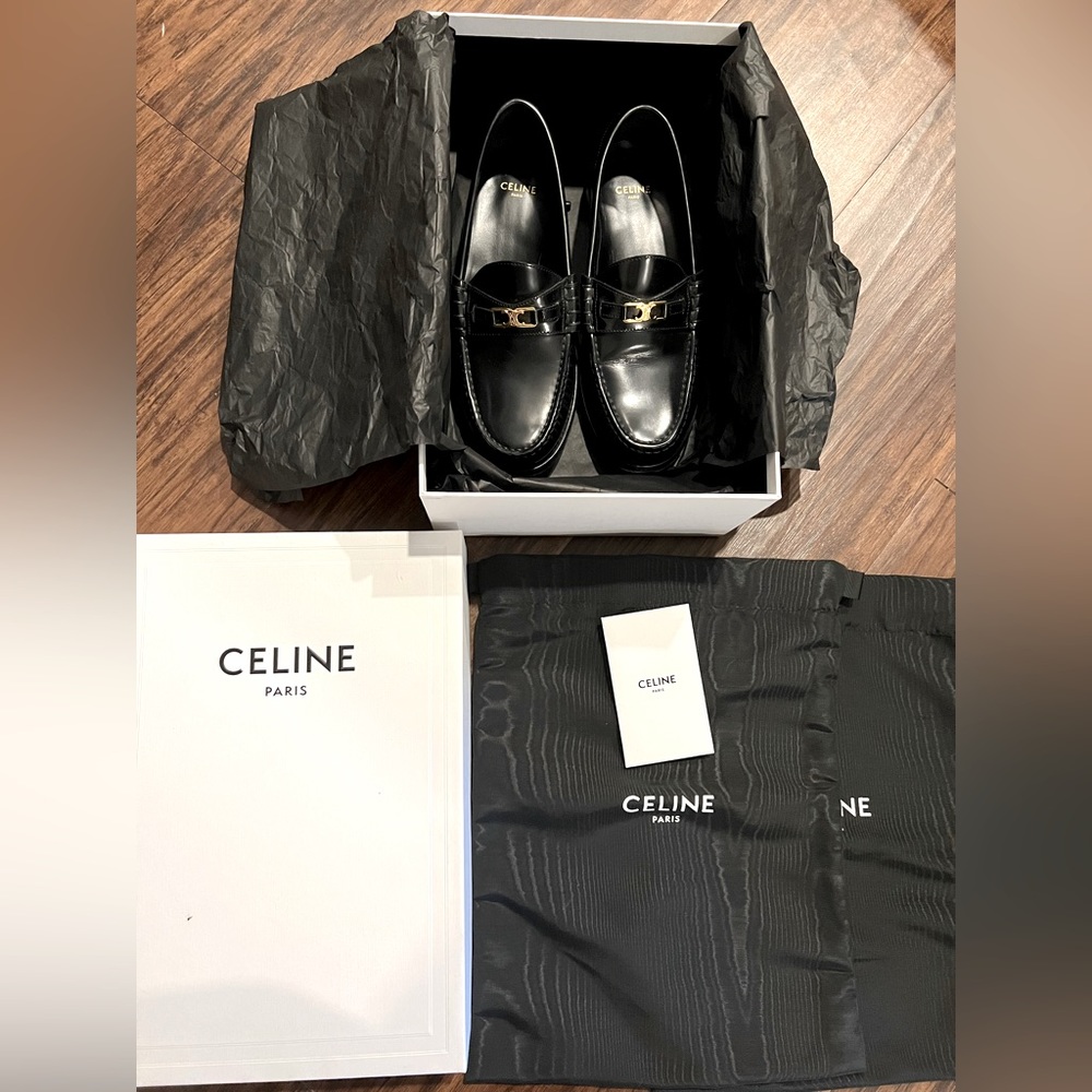 Celine Luco Triomphe Loafers
